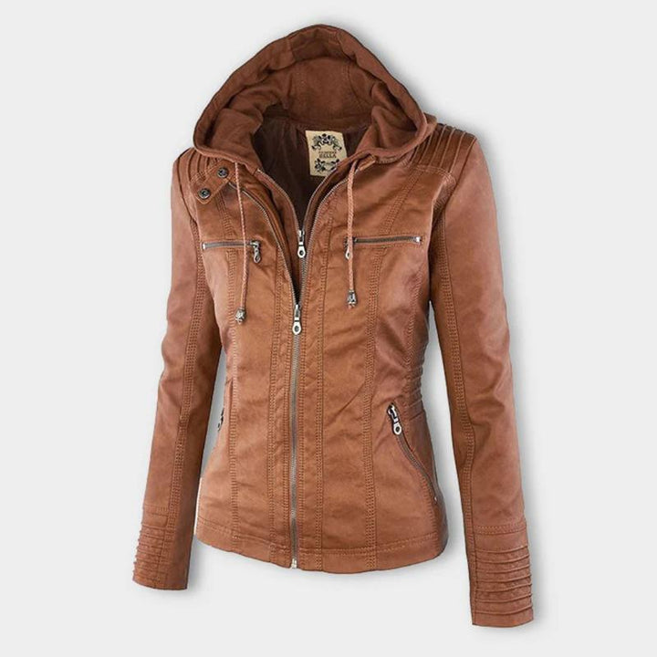 Kayla I Lederjacke