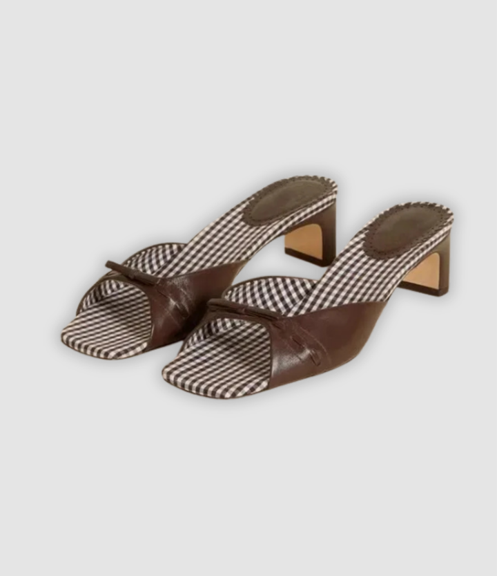 Adiana - Sandalen mit Leopardenmuster und