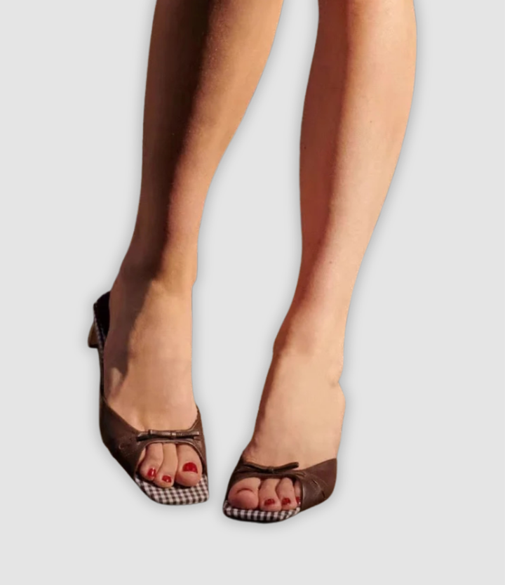 Adiana - Sandalen mit Leopardenmuster und