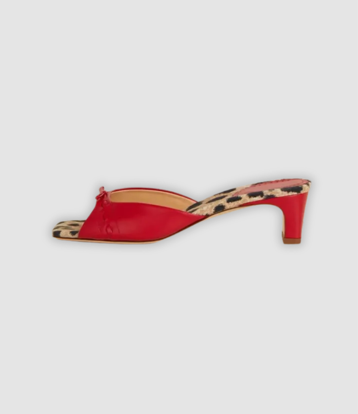 Adiana - Sandalen mit Leopardenmuster und