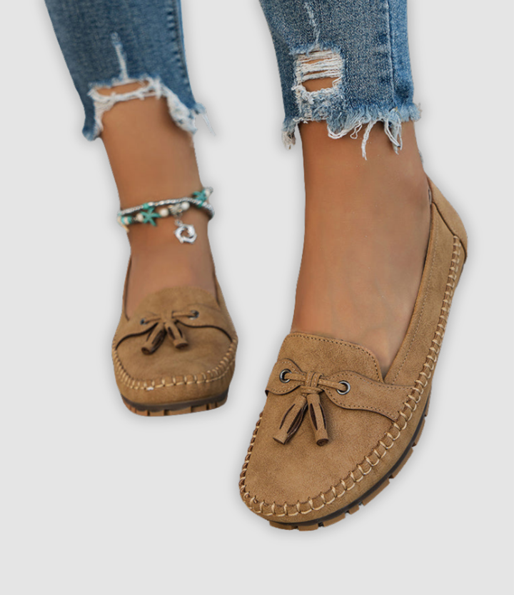Angel - Klassische Wildleder Loafer Mit