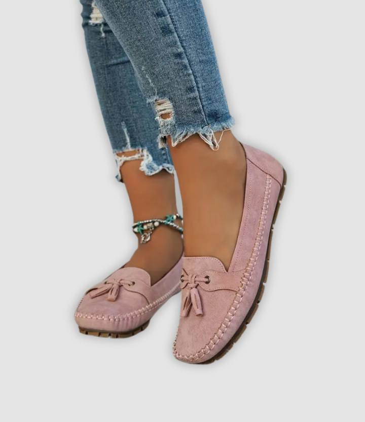 Angel - Klassische Wildleder Loafer Mit