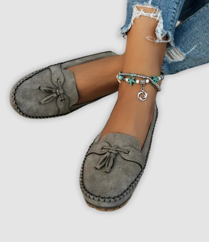 Angel - Klassische Wildleder Loafer Mit