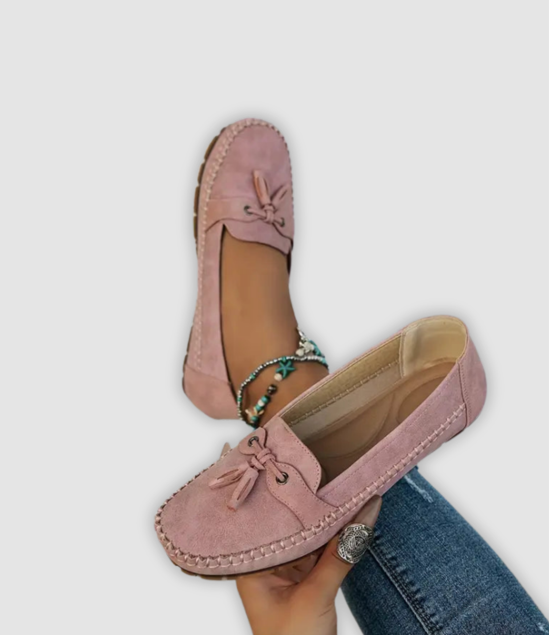 Angel - Klassische Wildleder Loafer Mit