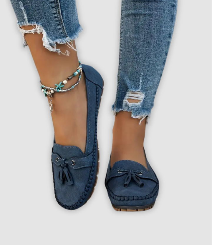 Angel - Klassische Wildleder Loafer Mit