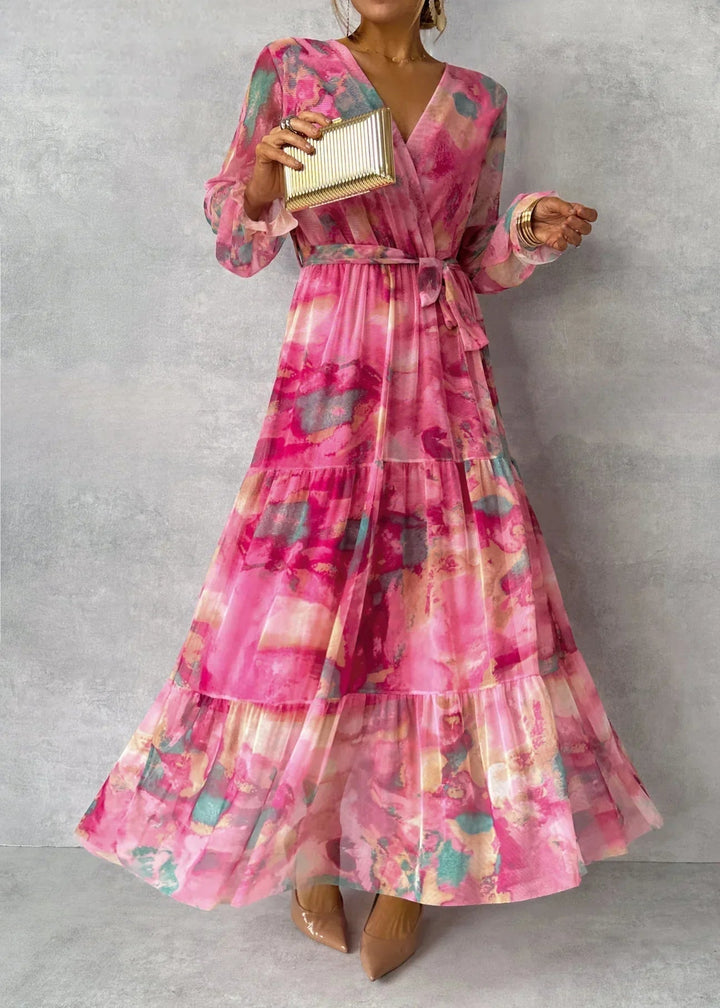 Hazel - Geblümtes Wickelkleid