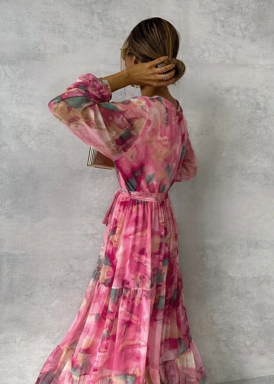 Hazel - Geblümtes Wickelkleid