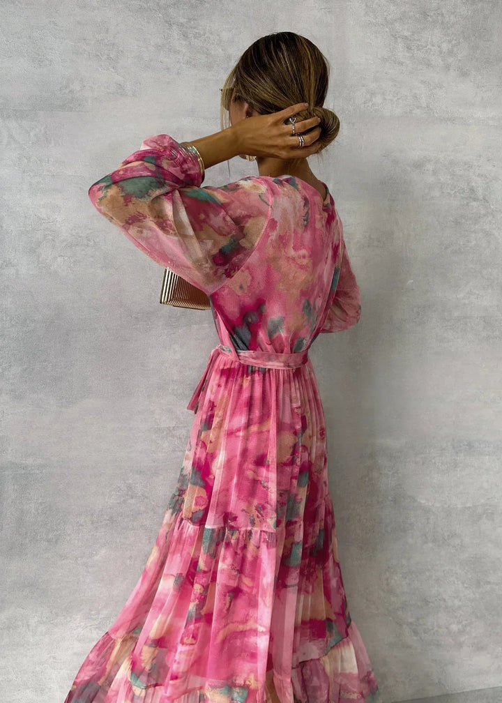 Hazel - Geblümtes Wickelkleid