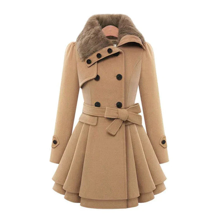 Yena - Schicker Trenchcoat mit veganem