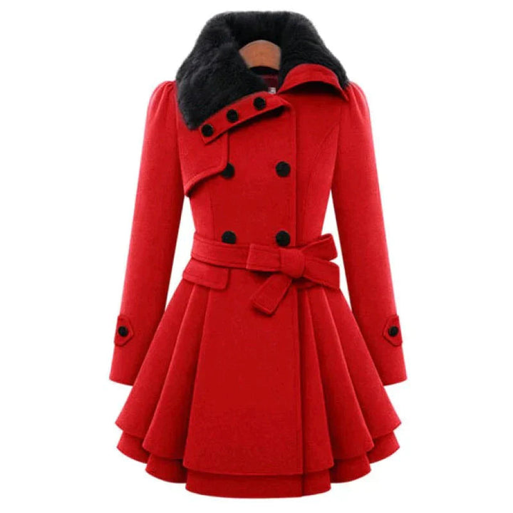Yena - Schicker Trenchcoat mit veganem