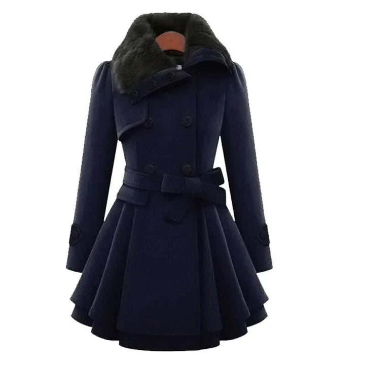 Yena - Schicker Trenchcoat mit veganem