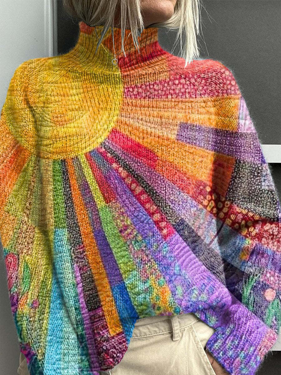 Aimélie - Warmer und eleganter Rollkragenpullover