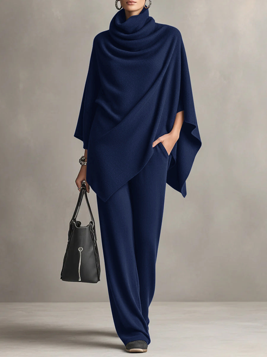 Draphelia - Elegantes, drapiertes Zweiteiler-Set
