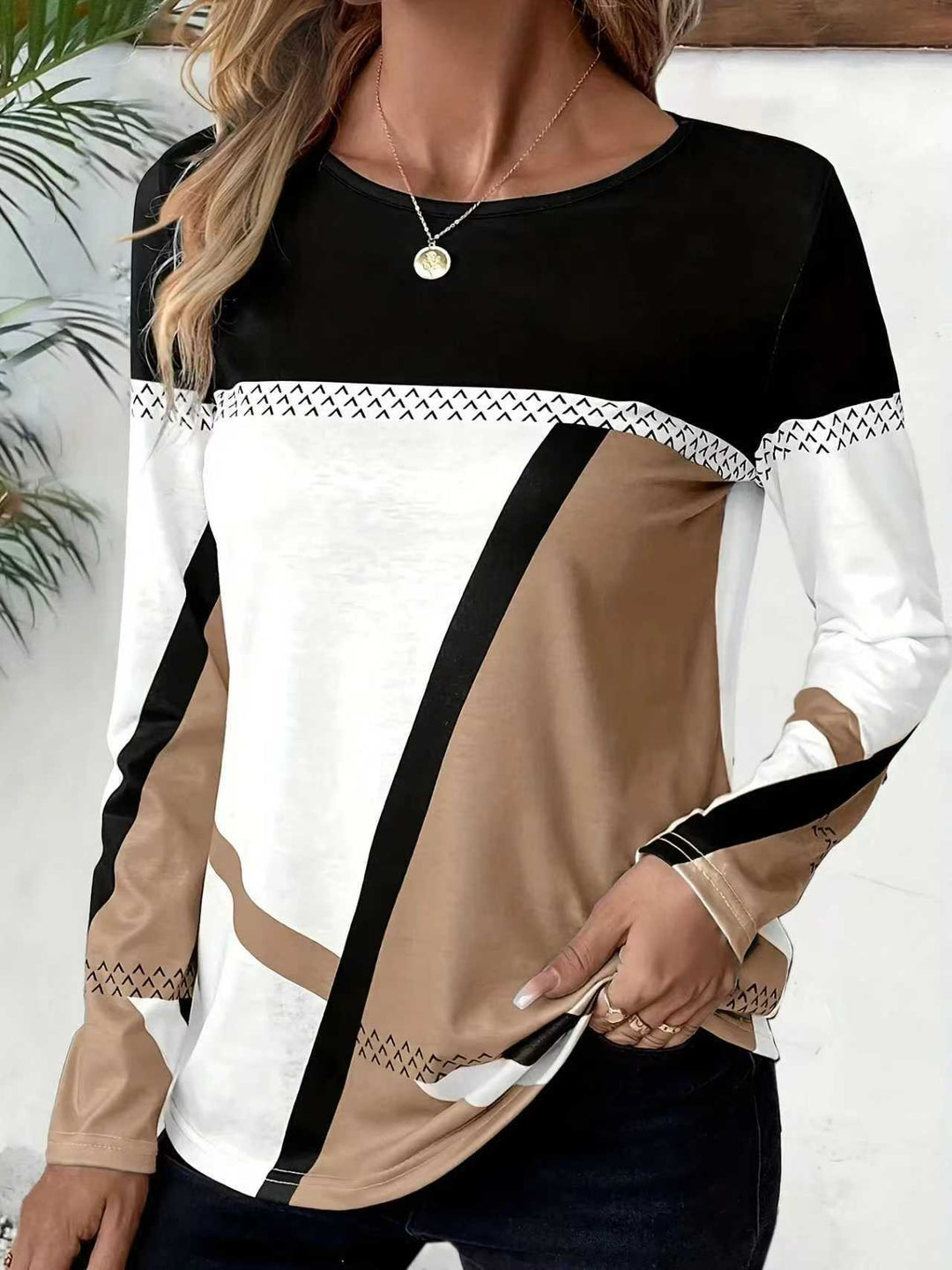 Serenlai - Casual-eleganter Pullover