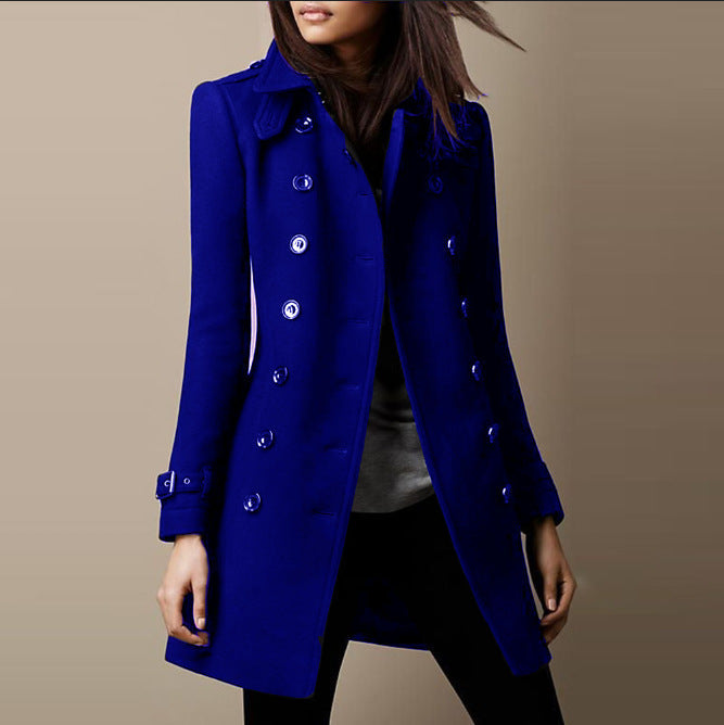 Renate - Eleganter Wintermantel aus Wolle