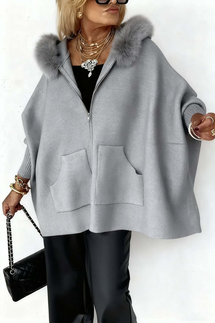 Anouka - Kapuzenjacke mit Reissverschluss und