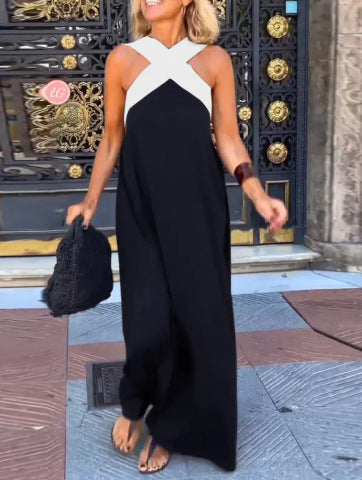 Delphine - Kleid mit überkreuztem Schnitt