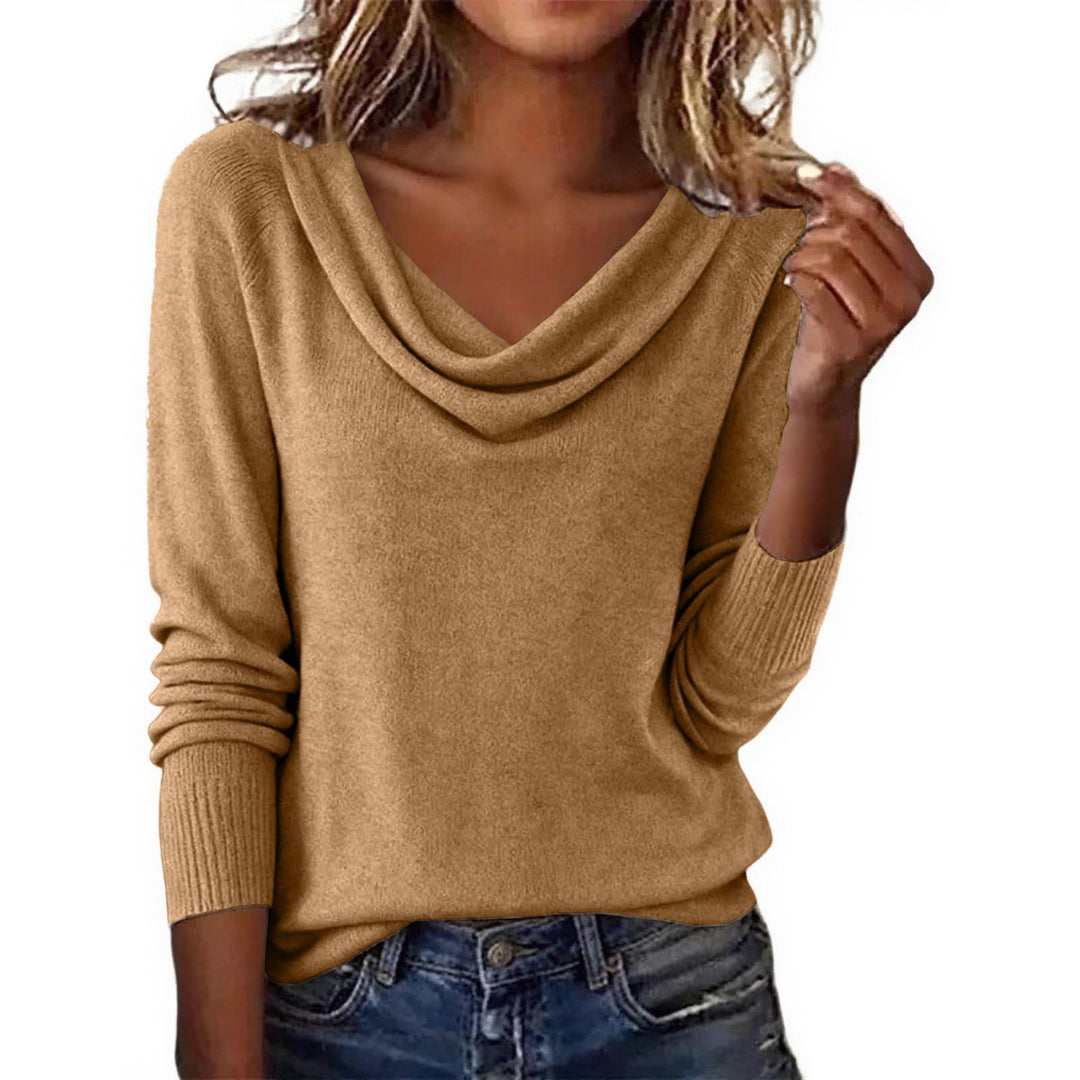 Sereni - Pullover mit Schalkragen mit