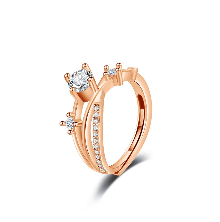 Radiant Grace Ring - Gemeinsam gegen Brustkrebs (1+1