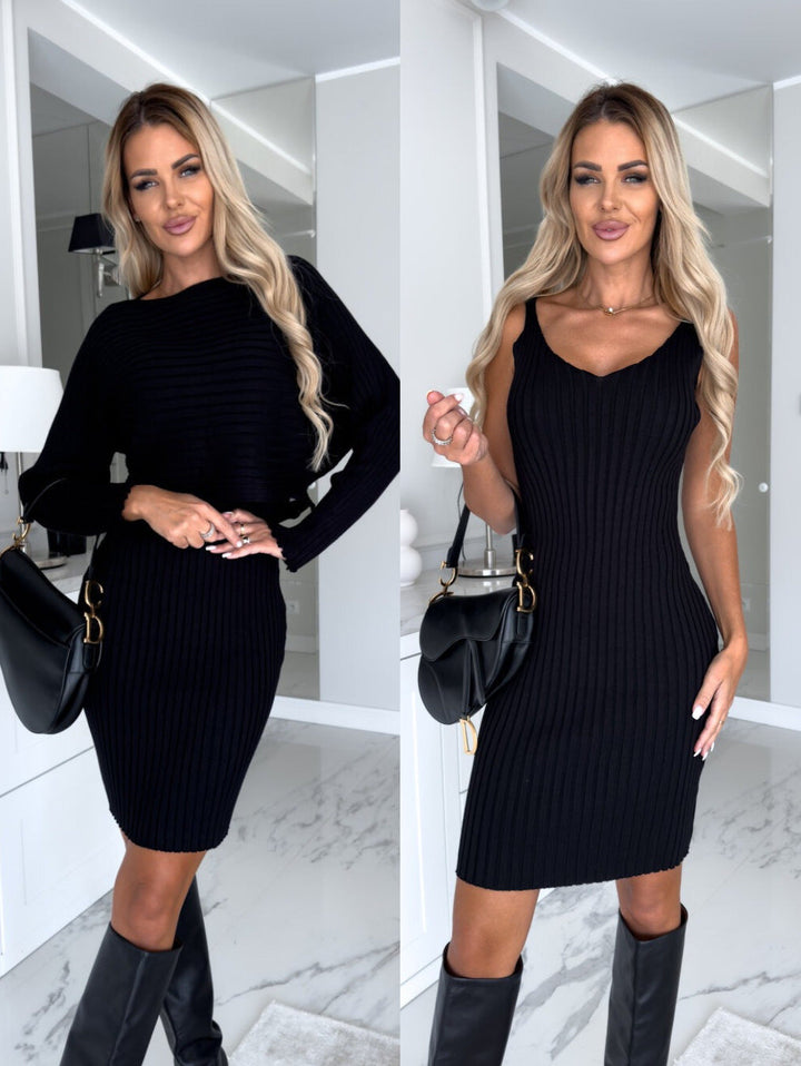 Kerstin - Kleid mit Langarm-Oberteil