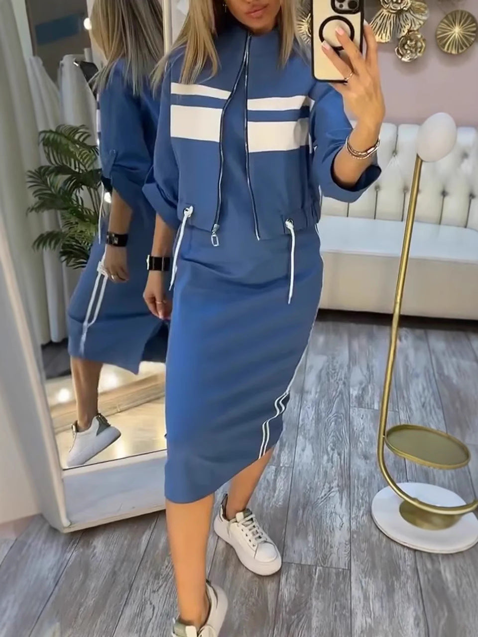 Alvina - Sportlich-elegantes Zweiteiliges Set