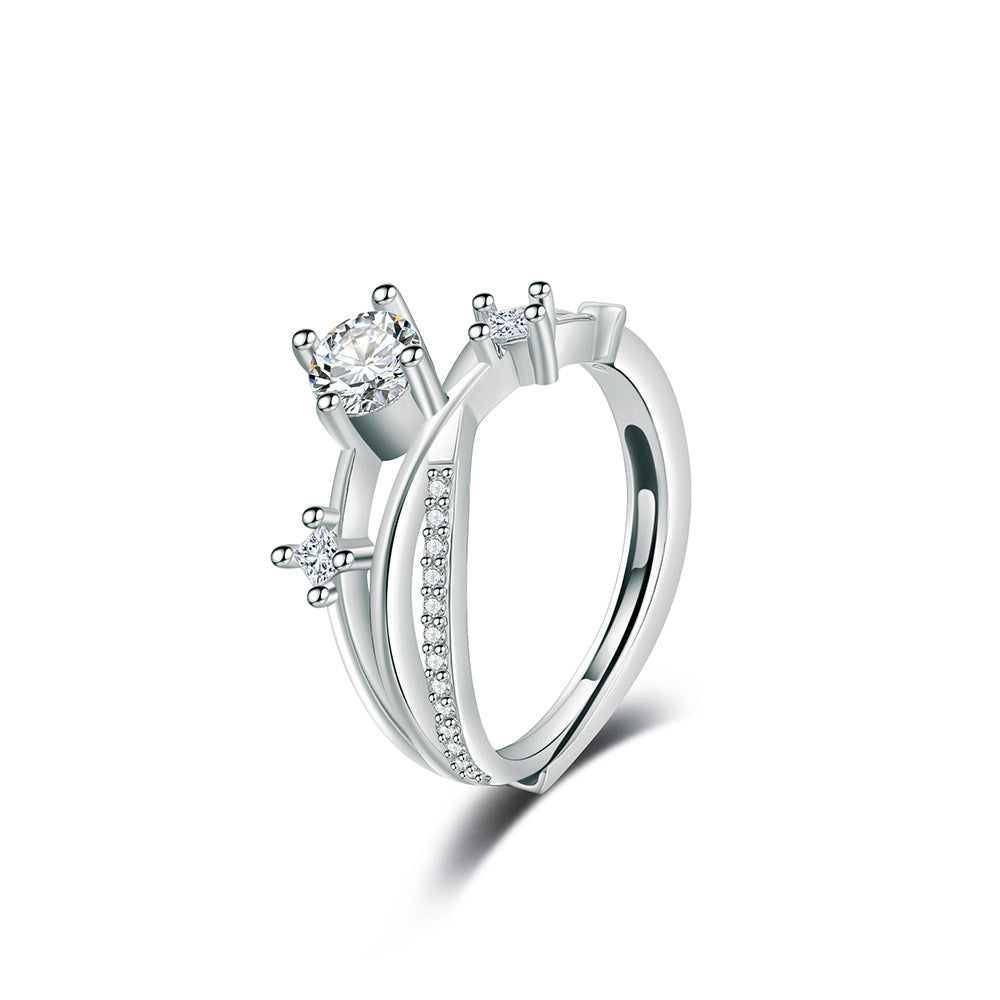 Radiant Grace Ring - Gemeinsam gegen Brustkrebs (1+1