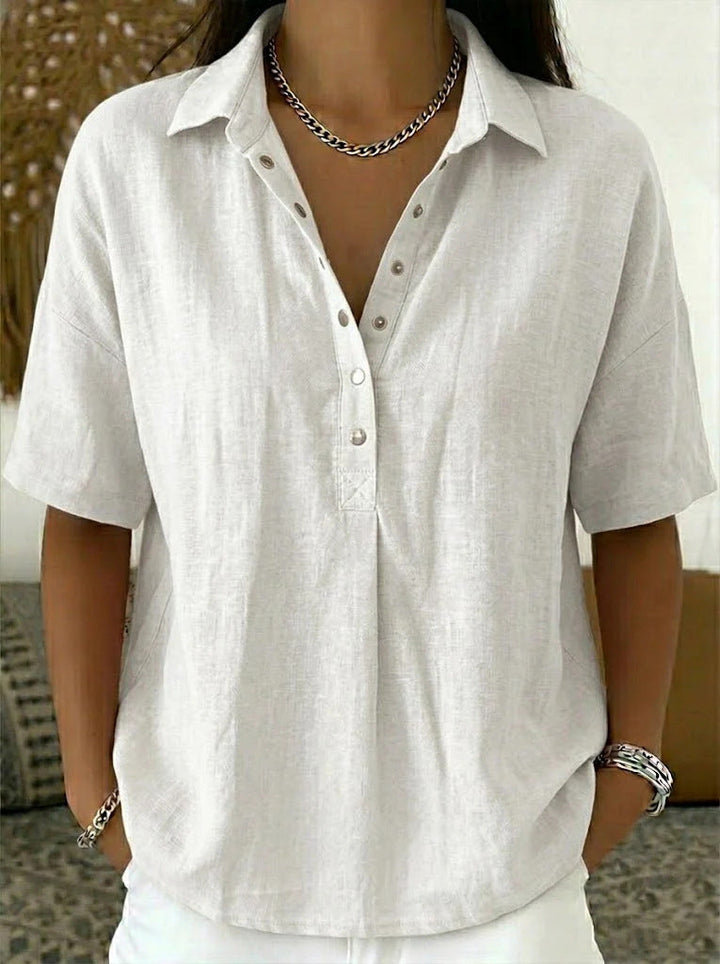 Tessa - Bluse mit Kragen und