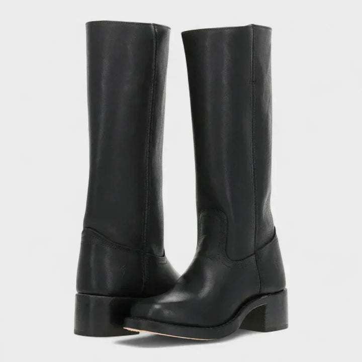 Vivia - Retro Lederstiefel