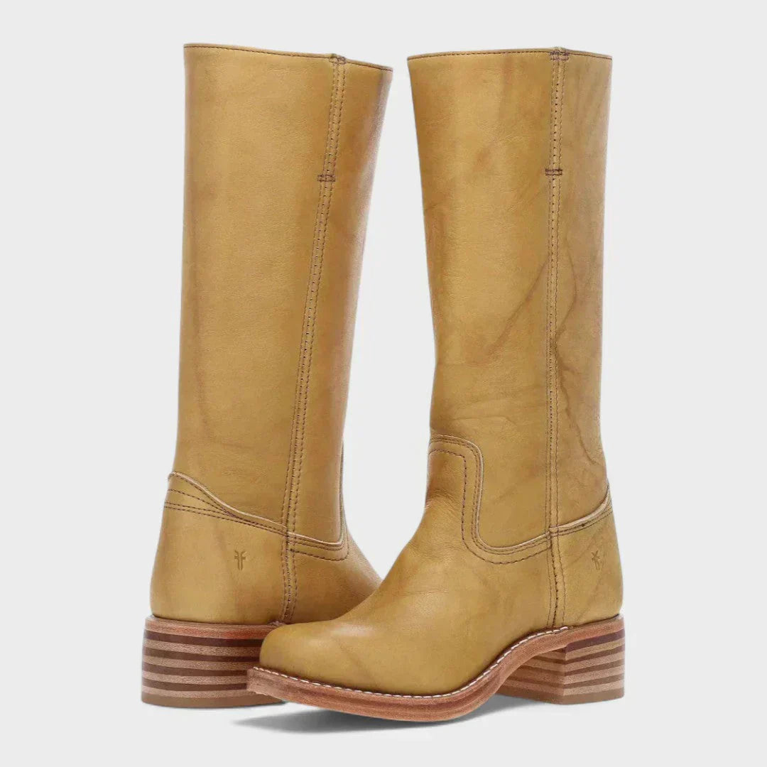Vivia - Retro Lederstiefel