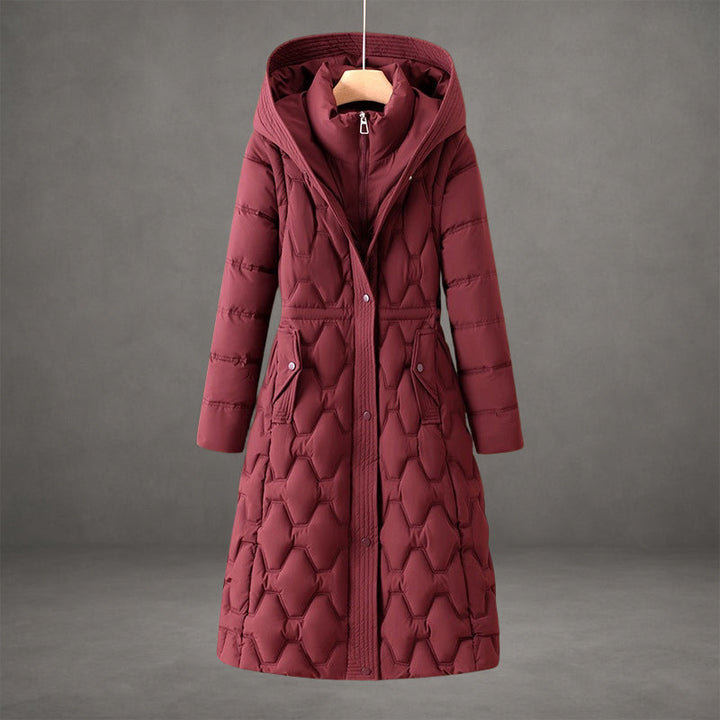 Mollie - Eleganter langer Mantel mit