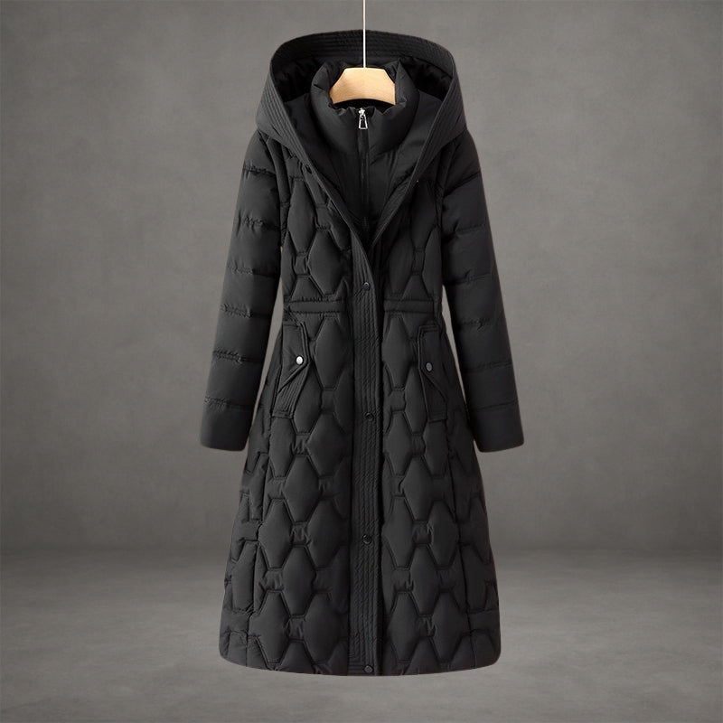 Mollie - Eleganter langer Mantel mit