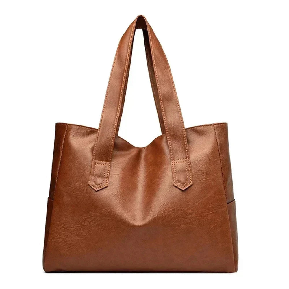 Susan - Minimalistische Luxus-Leder-Umhängetasche