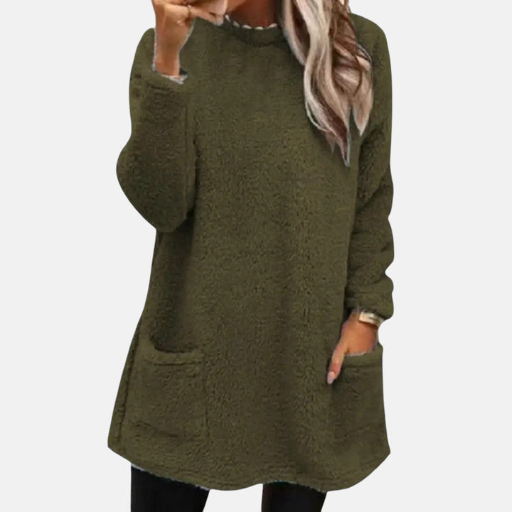 Dinna - Mittellanger Pullover