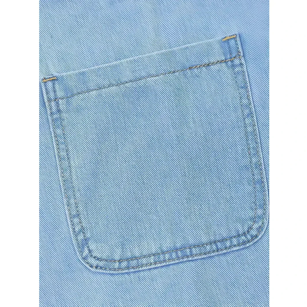 Saylor - Entspanntes Kleid im Denim-Look