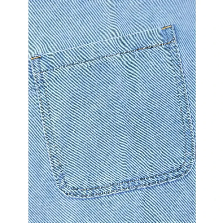 Saylor - Entspanntes Kleid im Denim-Look