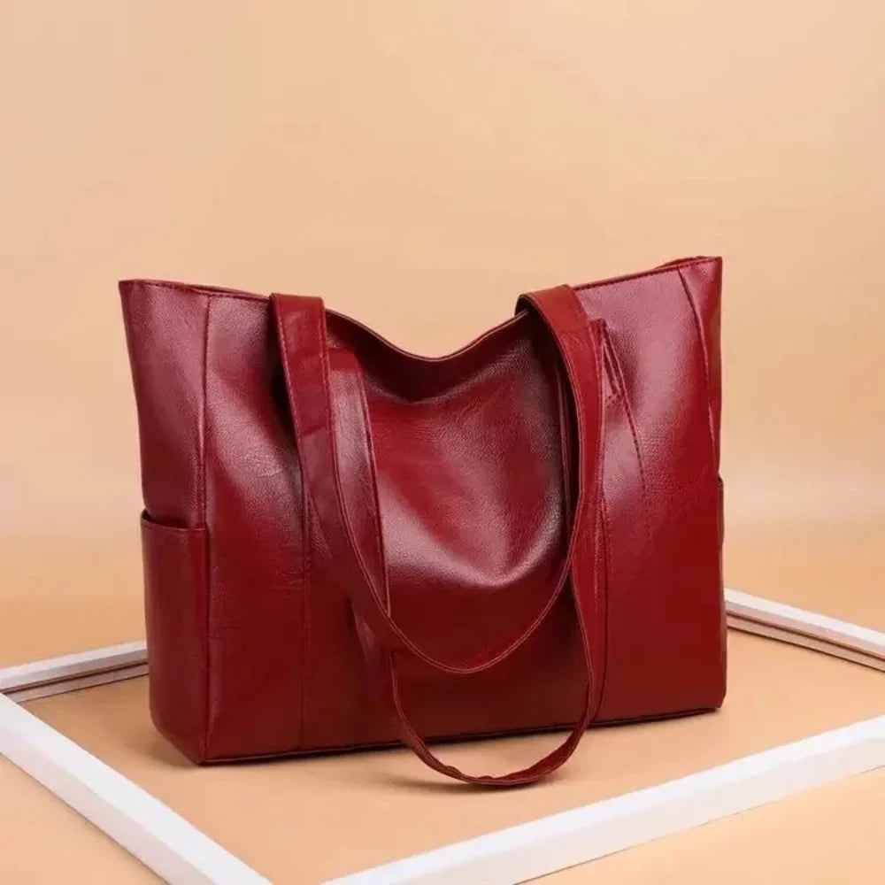 Susan - Minimalistische Luxus-Leder-Umhängetasche