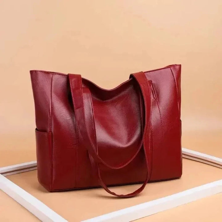 Susan - Minimalistische Luxus-Leder-Umhängetasche