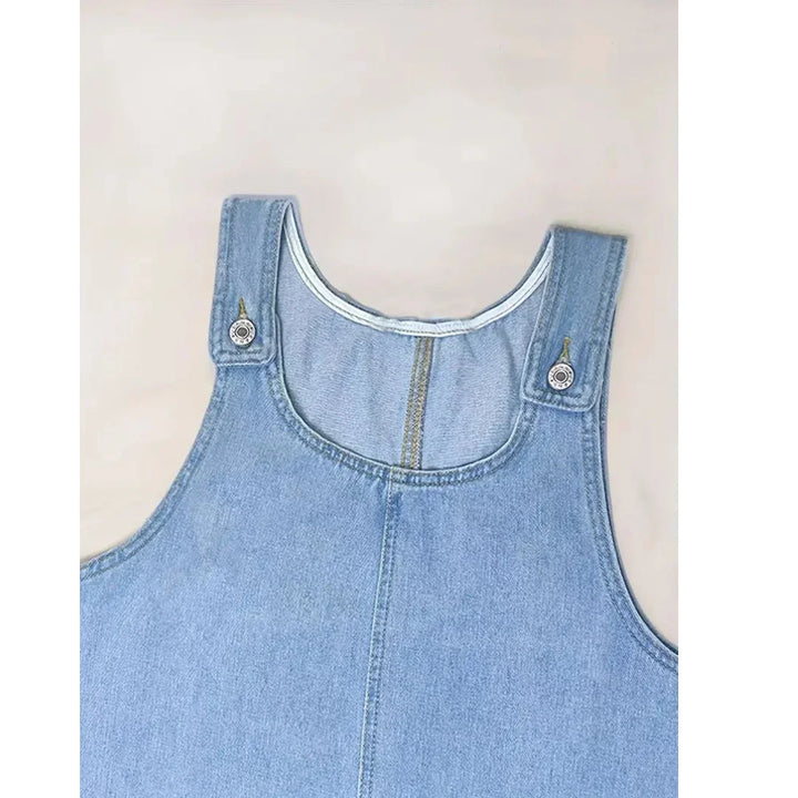 Saylor - Entspanntes Kleid im Denim-Look