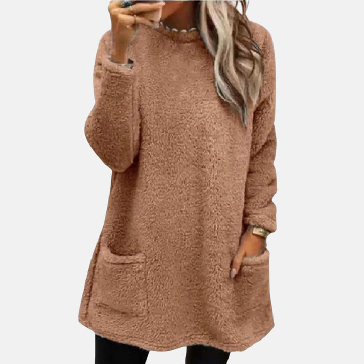 Dinna - Mittellanger Pullover