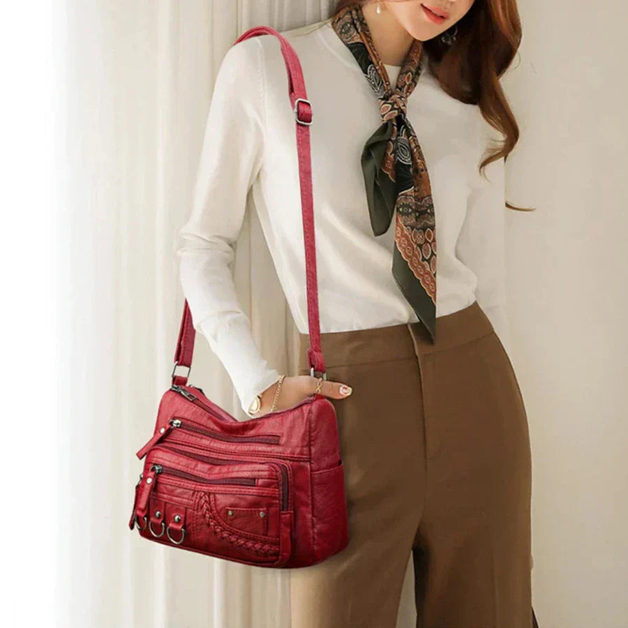 Olivia - Elegante Umhängetasche mit Vintage-Charme