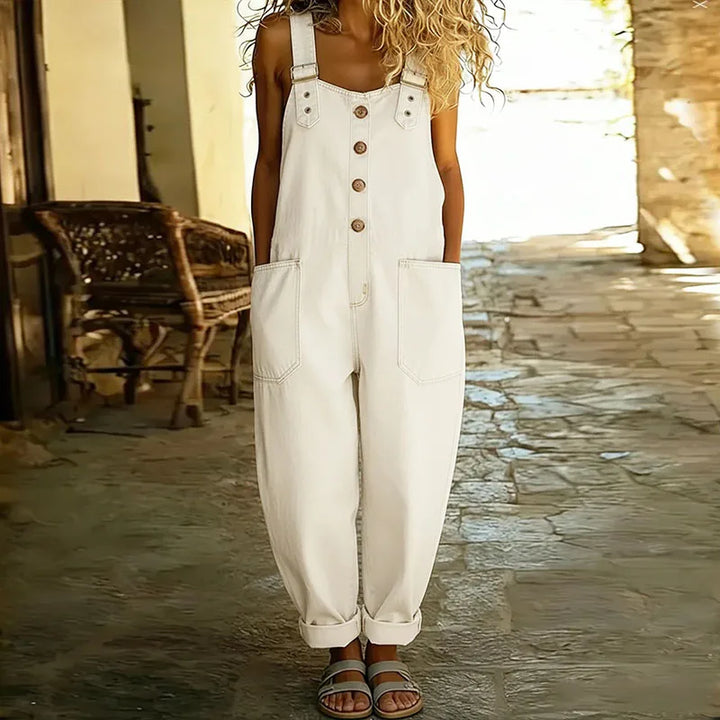 Mae - Vintage Soft Cotton Denim-Look