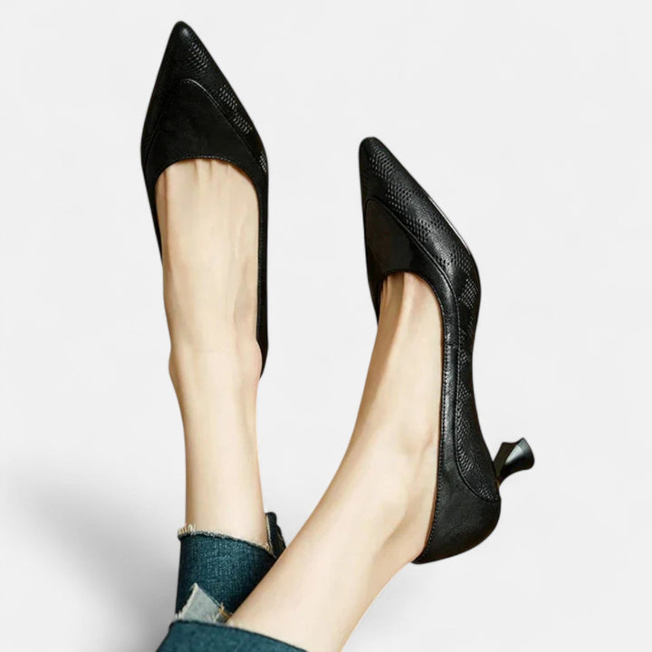 Amara Leder Heels