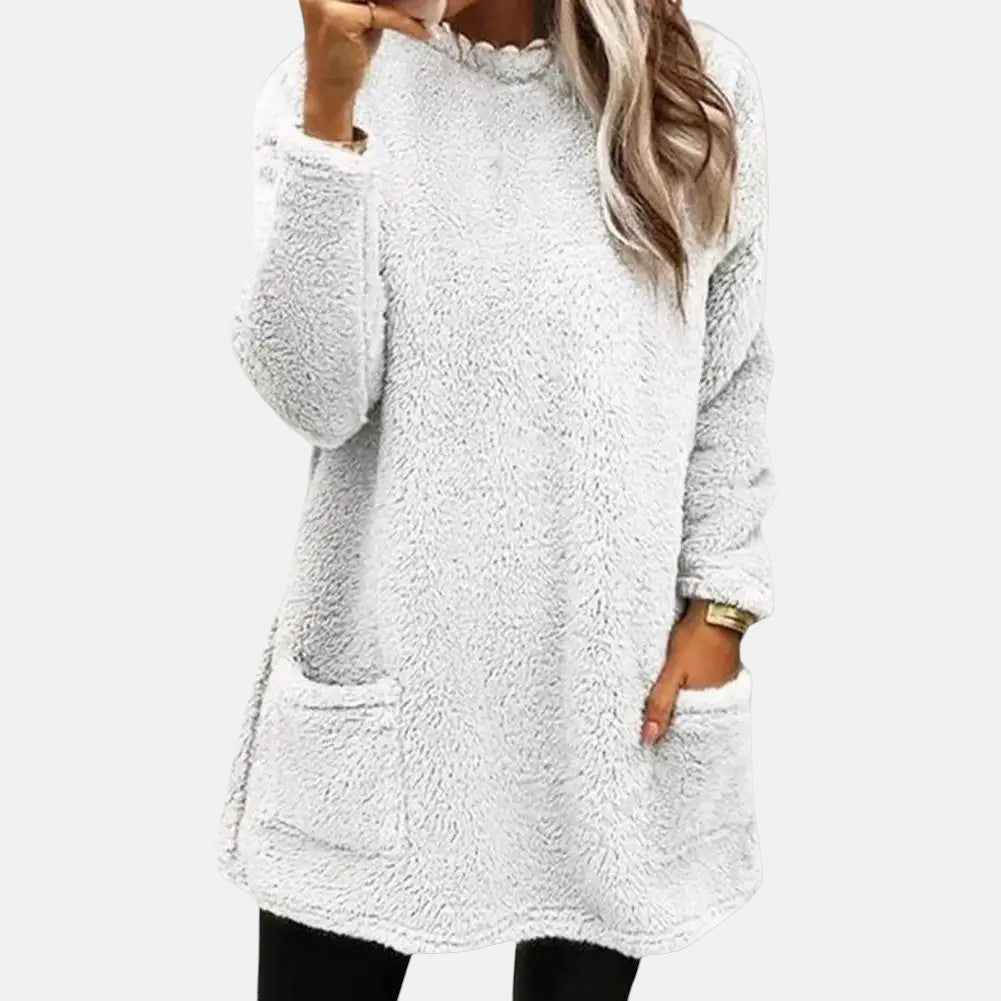 Dinna - Mittellanger Pullover