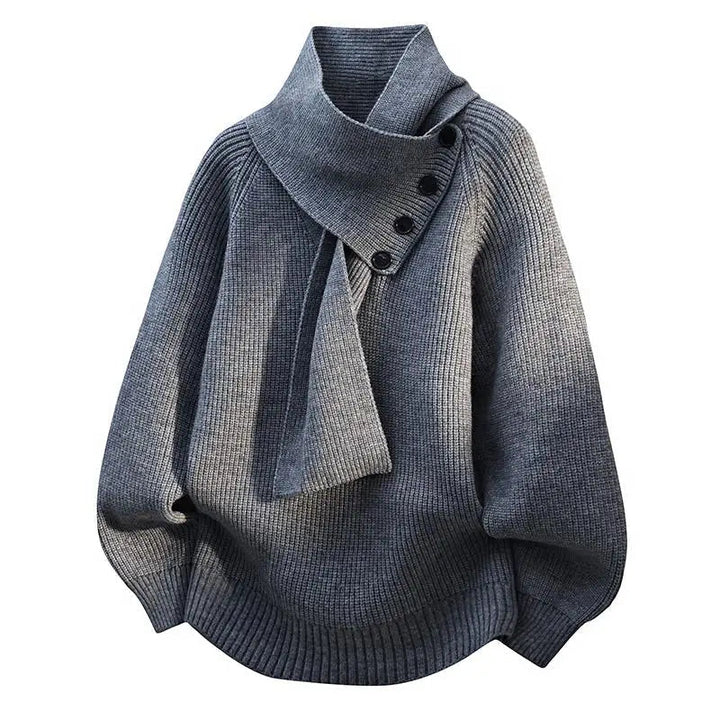 Ariane - Eleganter Strickpullover mit Schal-Kragen