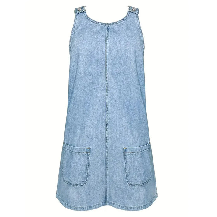 Saylor - Entspanntes Kleid im Denim-Look