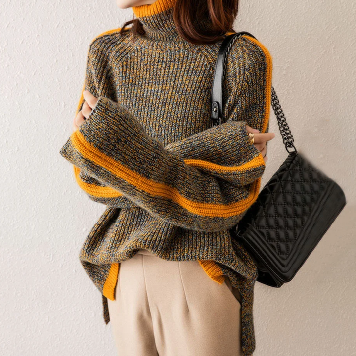 Zoé - Pullover mit rollkragen aus