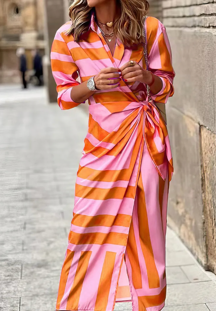 Amelia - Bedrucktes Wickelkleid