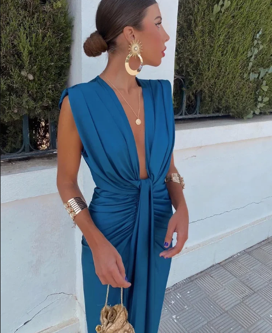 Sophia - Elegantes Plissee-Kleid