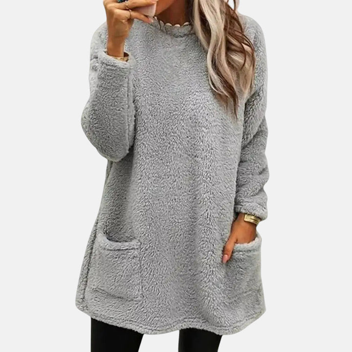 Dinna - Mittellanger Pullover