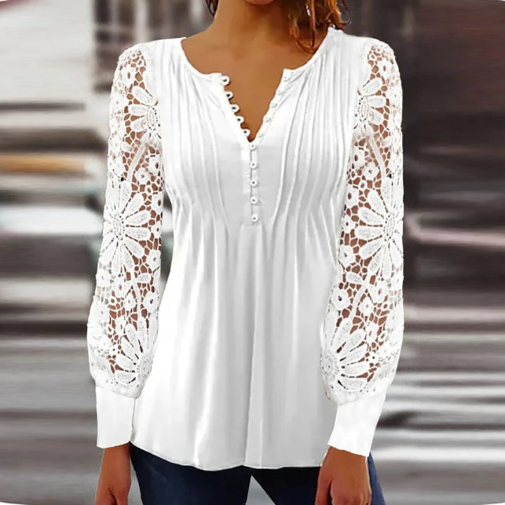 Kathy - Elegante Bluse mit langen